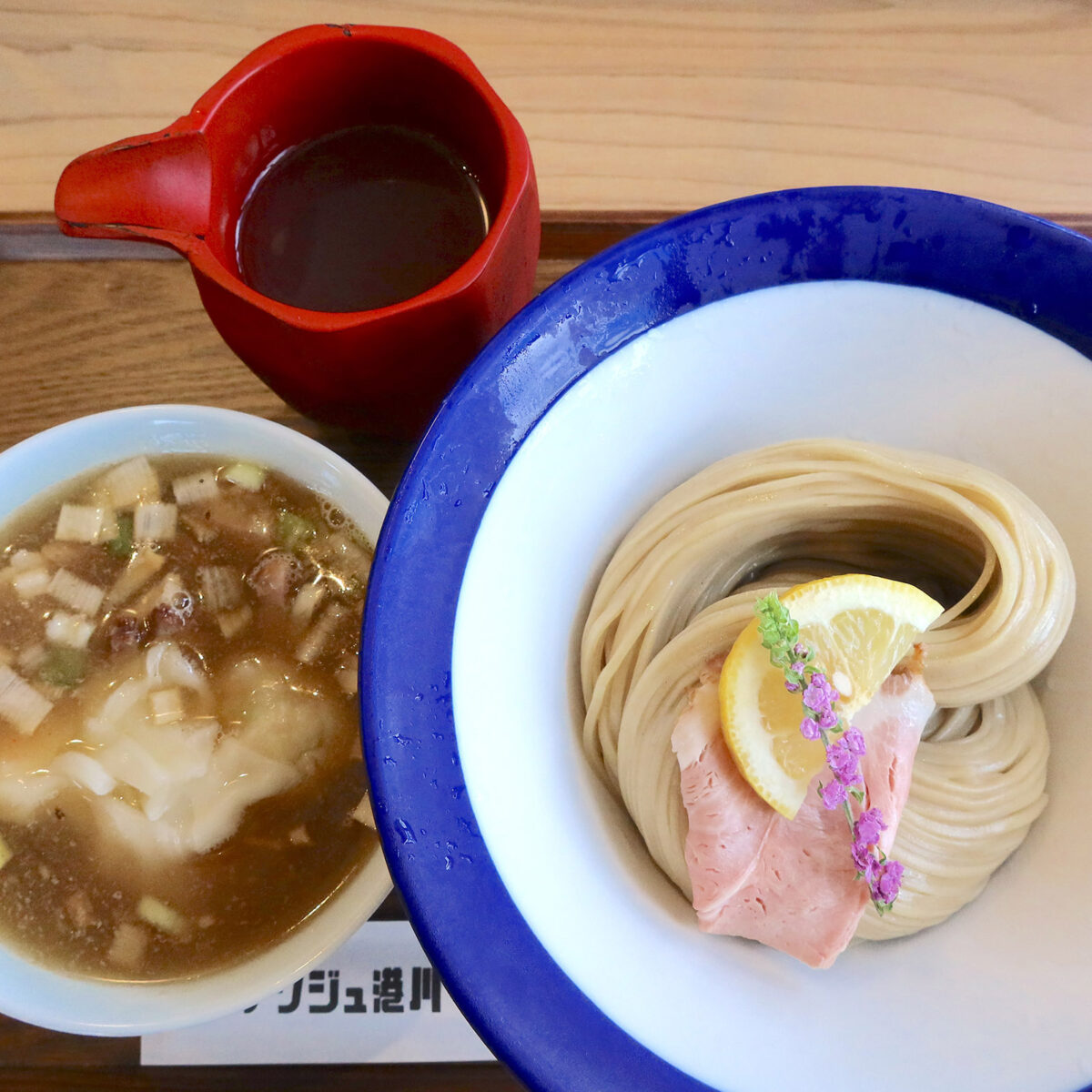 昆布水つけ麺 醤油 スペシャル 大盛り（1,620円）