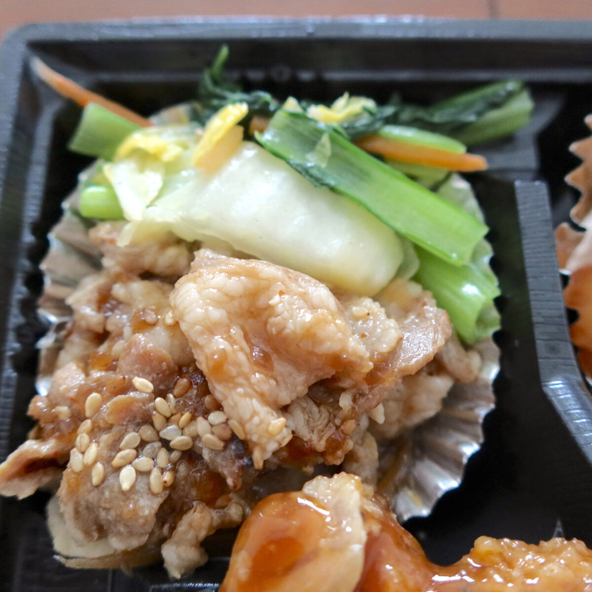 豚肉と青菜炒め