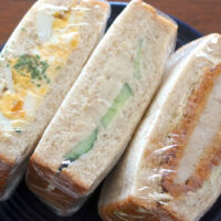 浦添「あんだぐゎーパン」でたまごサンド＆ツナサンド＆カツサンド