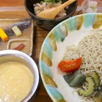 那覇・おもろまち「目白大村庵 那覇店」で新感覚だけどおいしいとうもろこし蕎麦