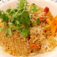千葉・稲毛「カレーレストラン シバ」で初のビリヤニ！ えびのビリヤニ＆ミニシュリンプカレー