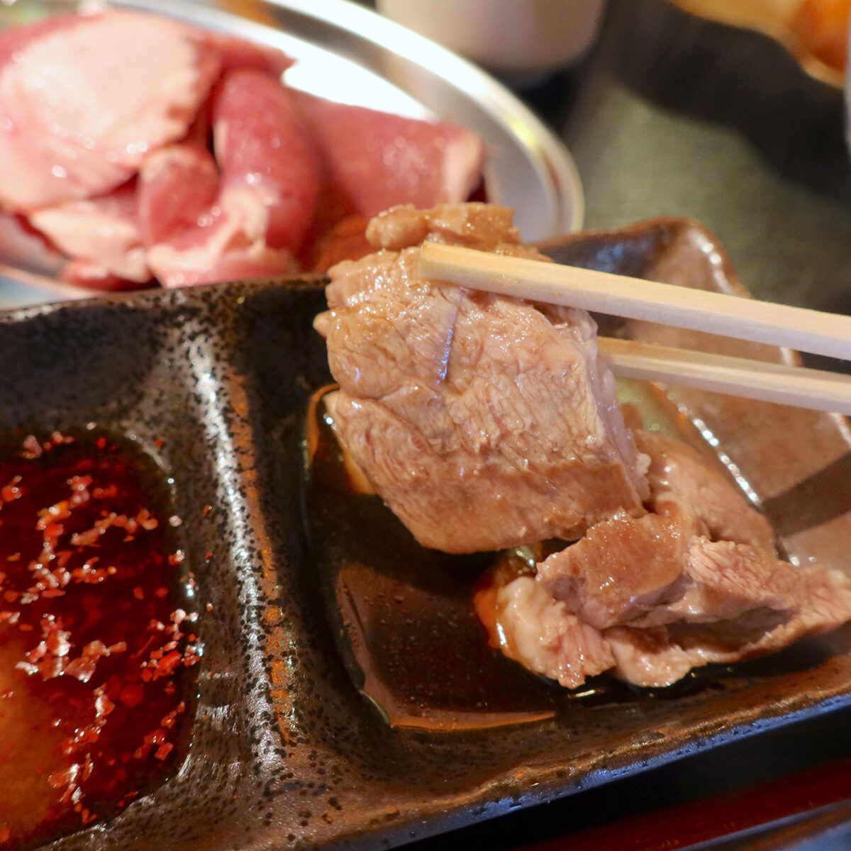生ラム用のタレで
