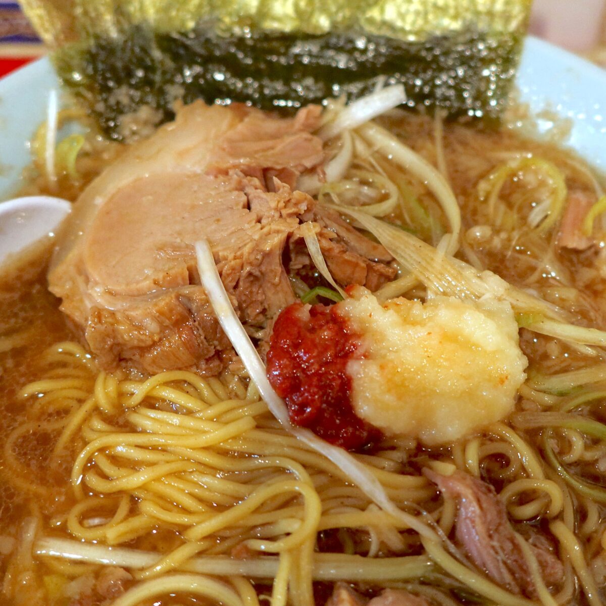 おろしニンニクと豆板醤