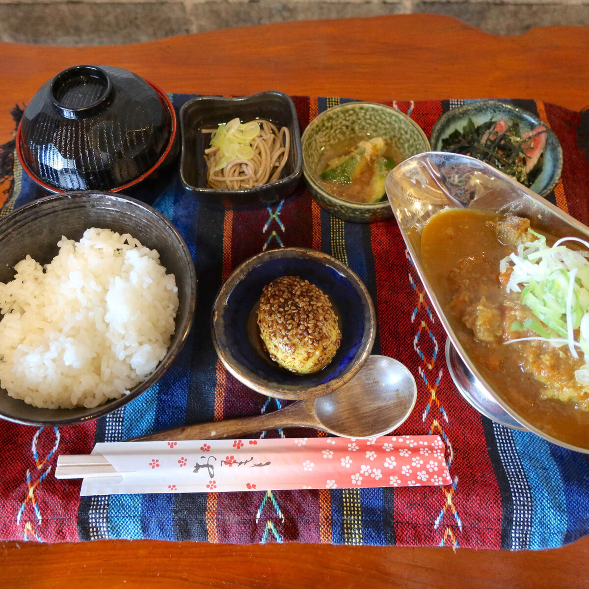 サロージさんの気まぐれスペシャルカレー(1,100円)