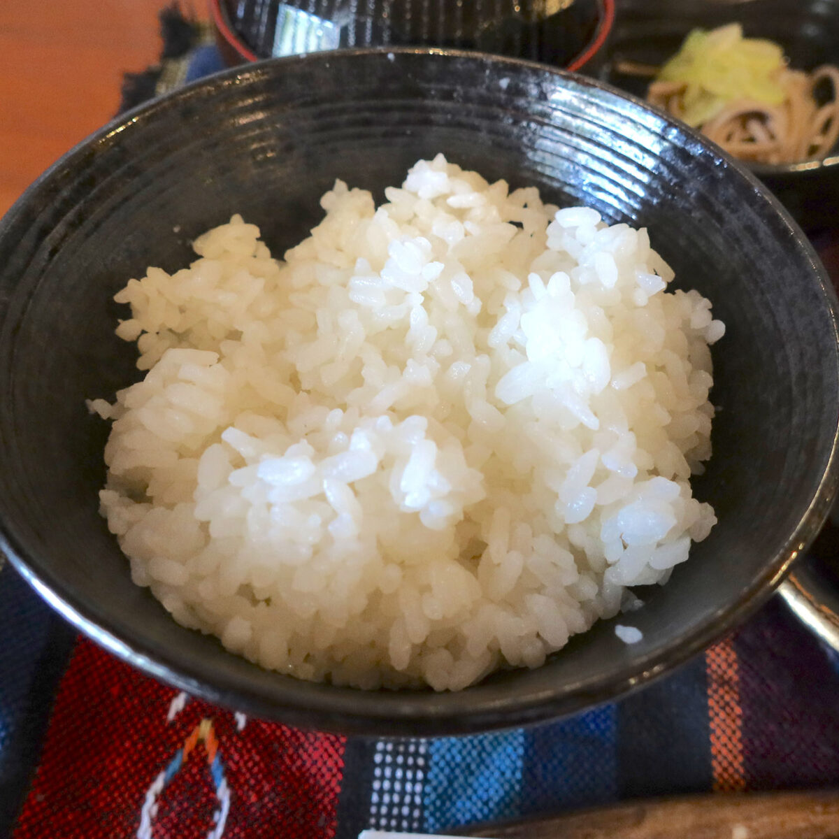ご飯はおかわり自由