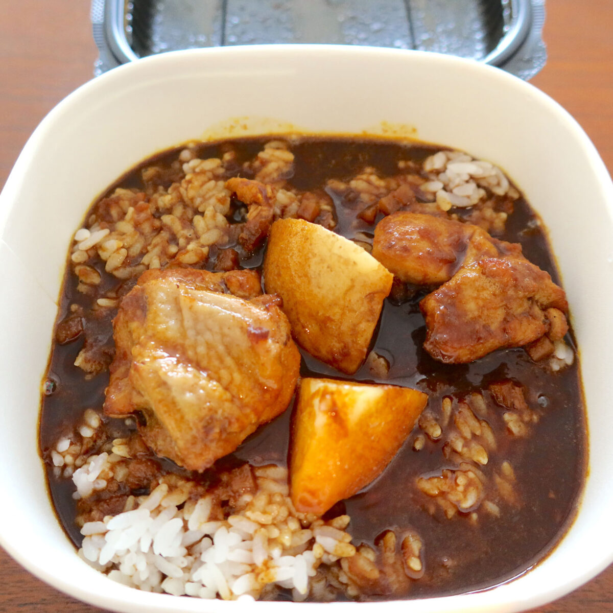 ドバッとカレーソース