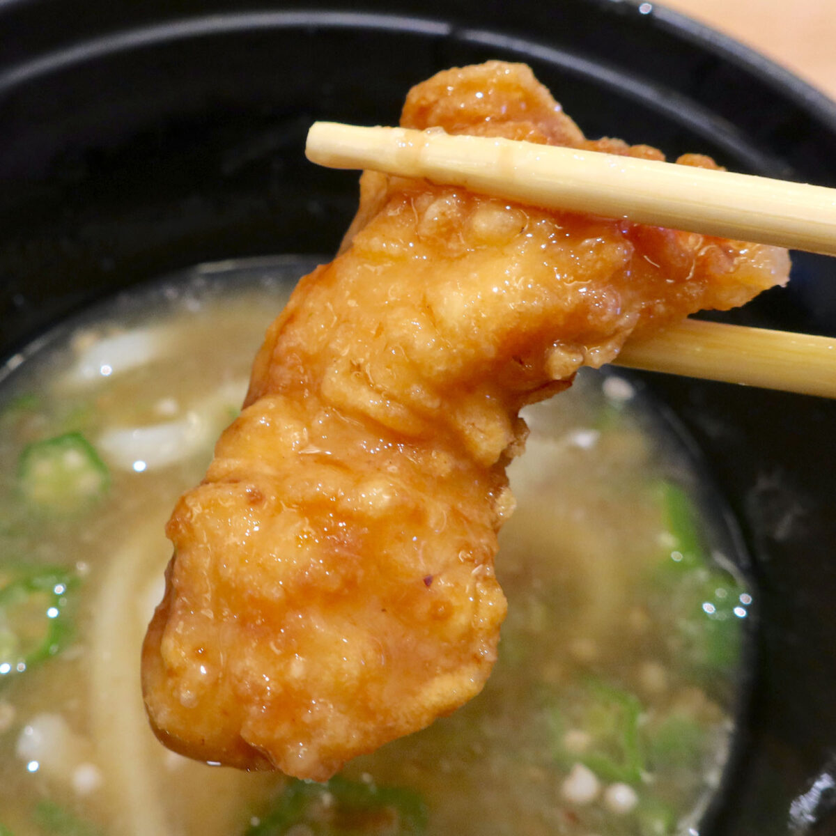 サクッと鶏天