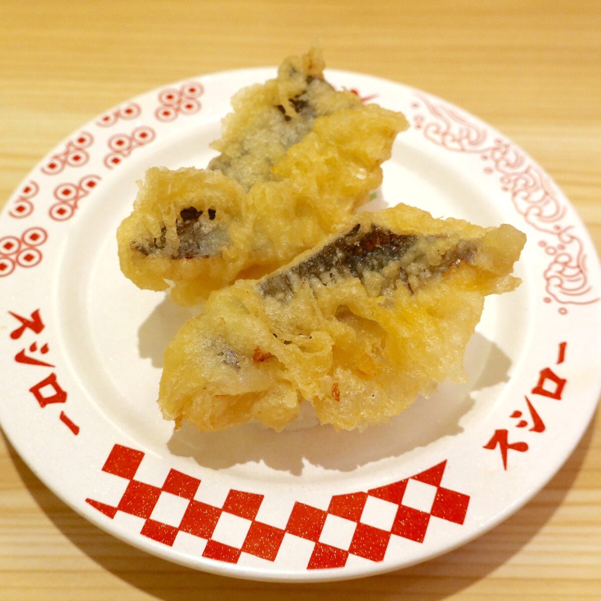 トビウオの天ぷらにぎり（200円）
