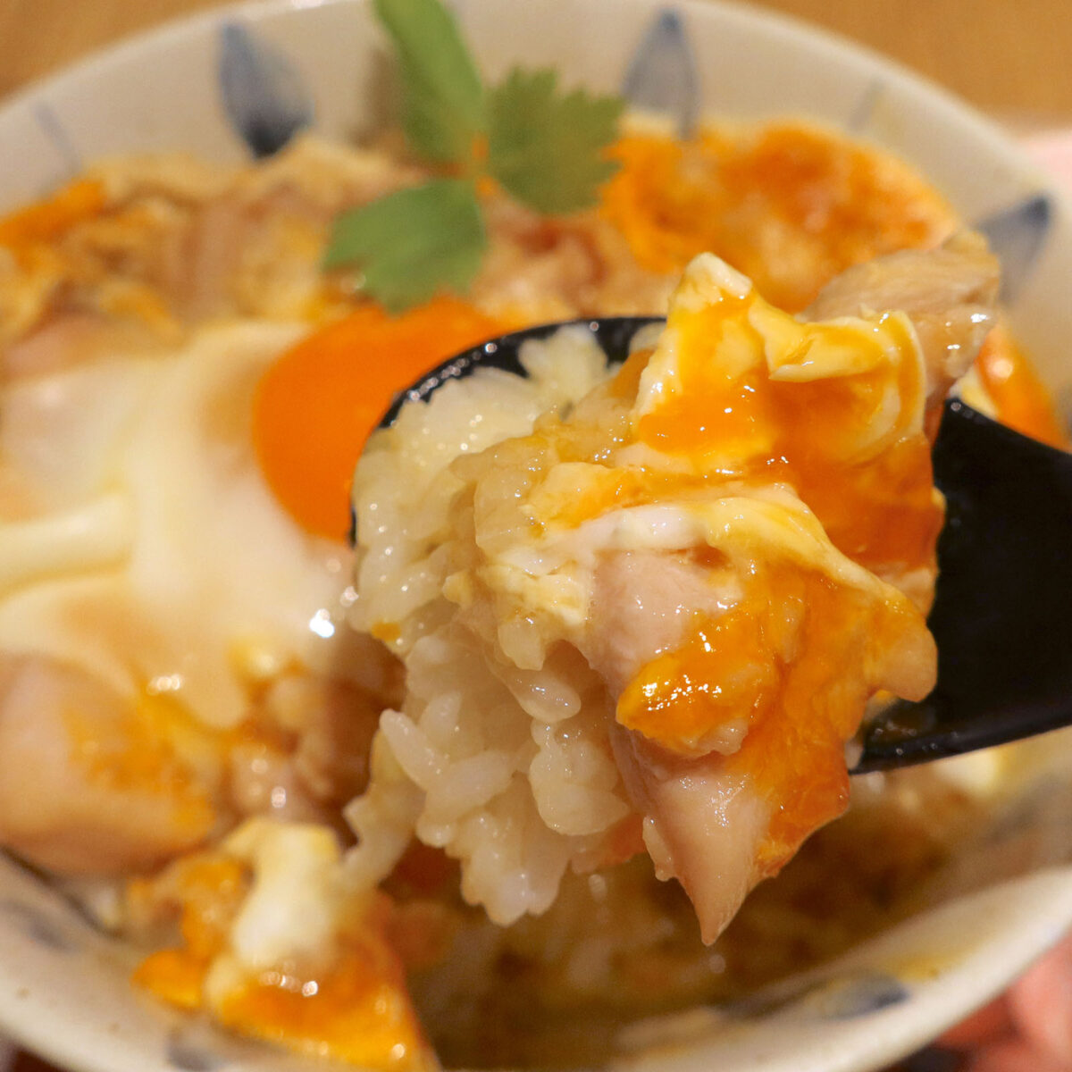 とろけるタイプの親子丼