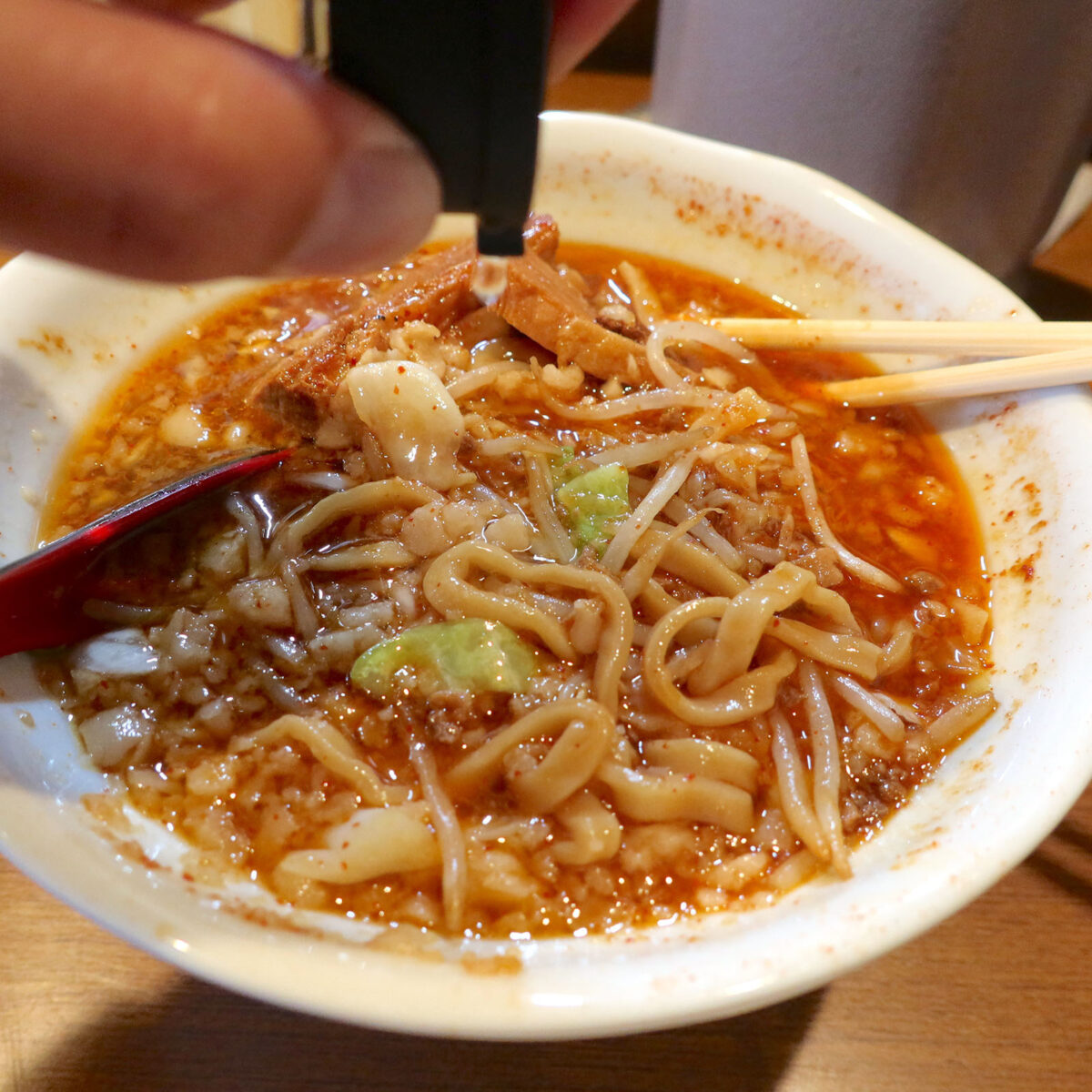 スープにはお酢が合う