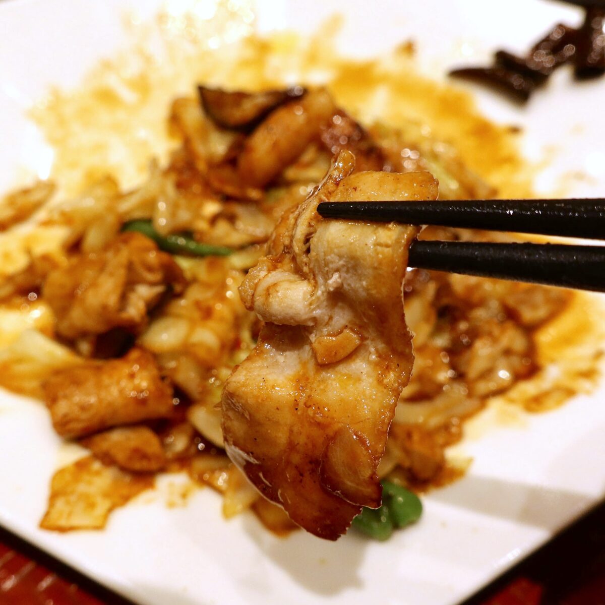 お肉がさびしい