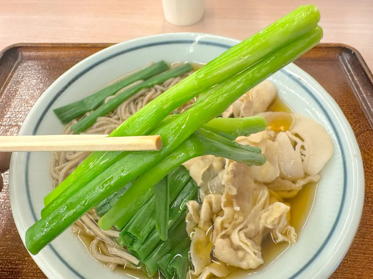 新宮ネギの存在感