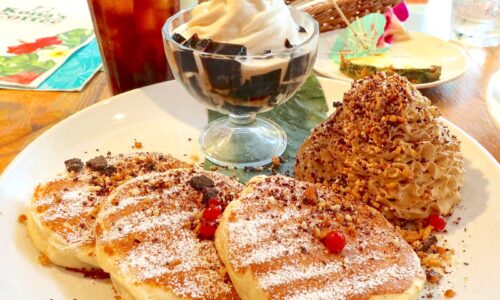 那覇・新都心公園「コナズ珈琲」でコナズKONA農園パンケーキ＆ハウスブレンドアイスコーヒー