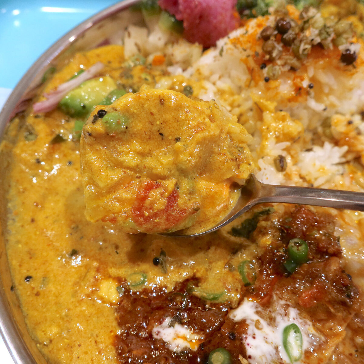海老マスタードカレー