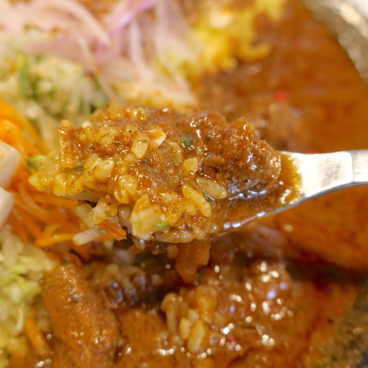 ほどよい酸味のポークビンダルー