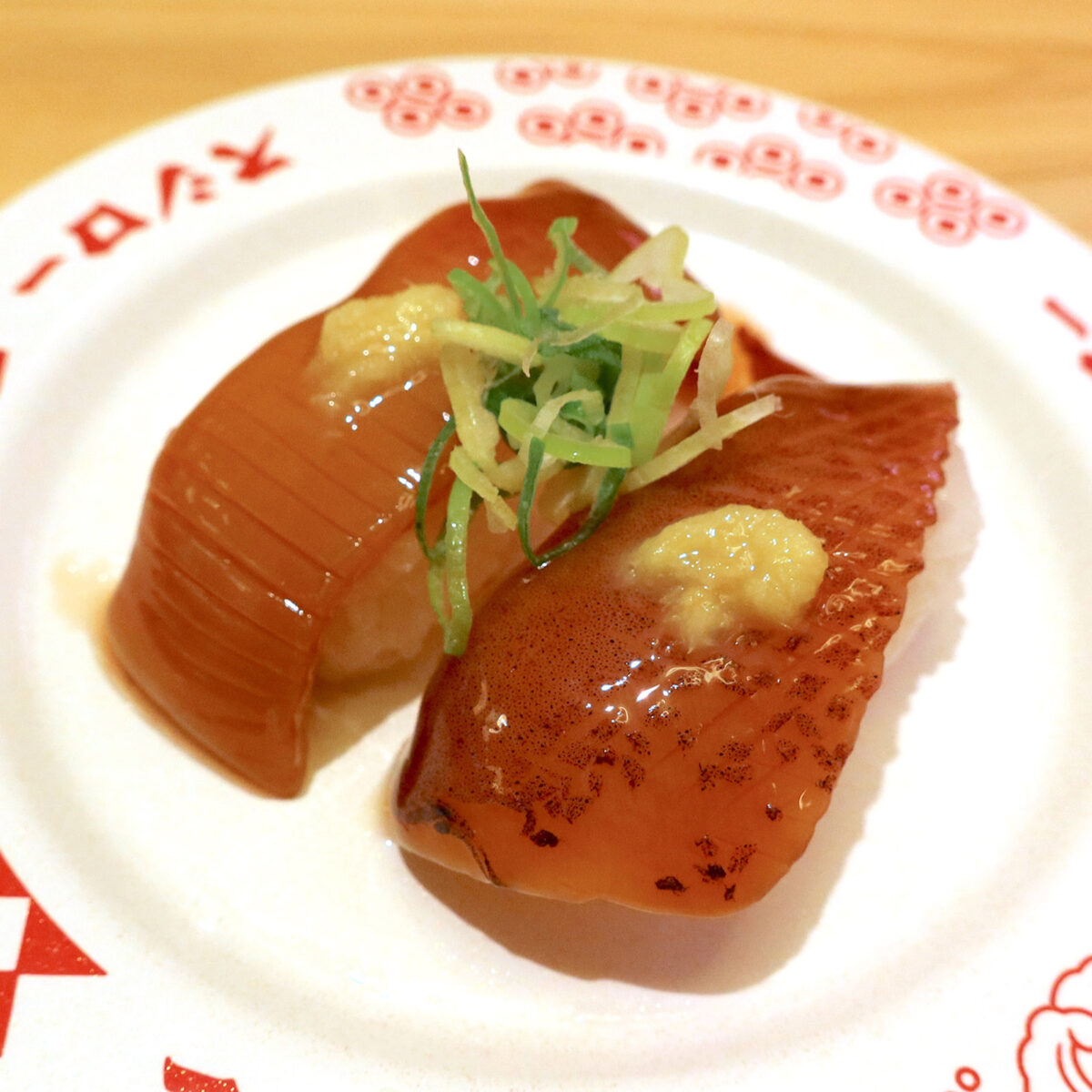 漬けムラサキいか耳（120円）