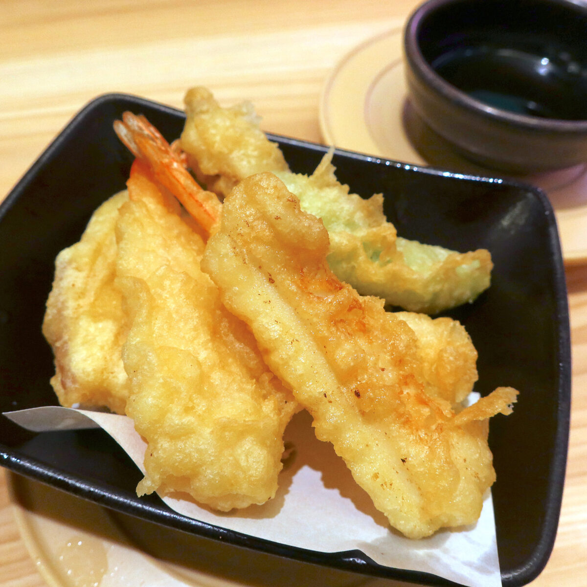 秋の山海の幸天ぷら盛り（450円）