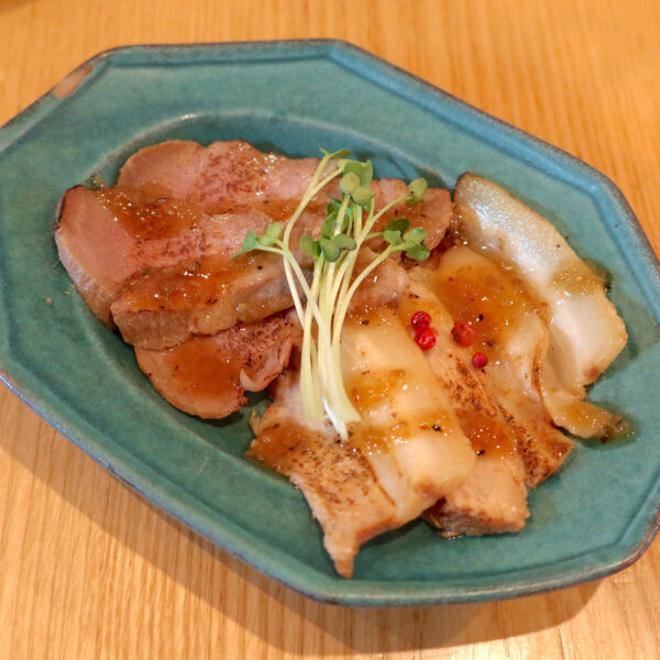 おつまみ炙りチャーシュー（500円）