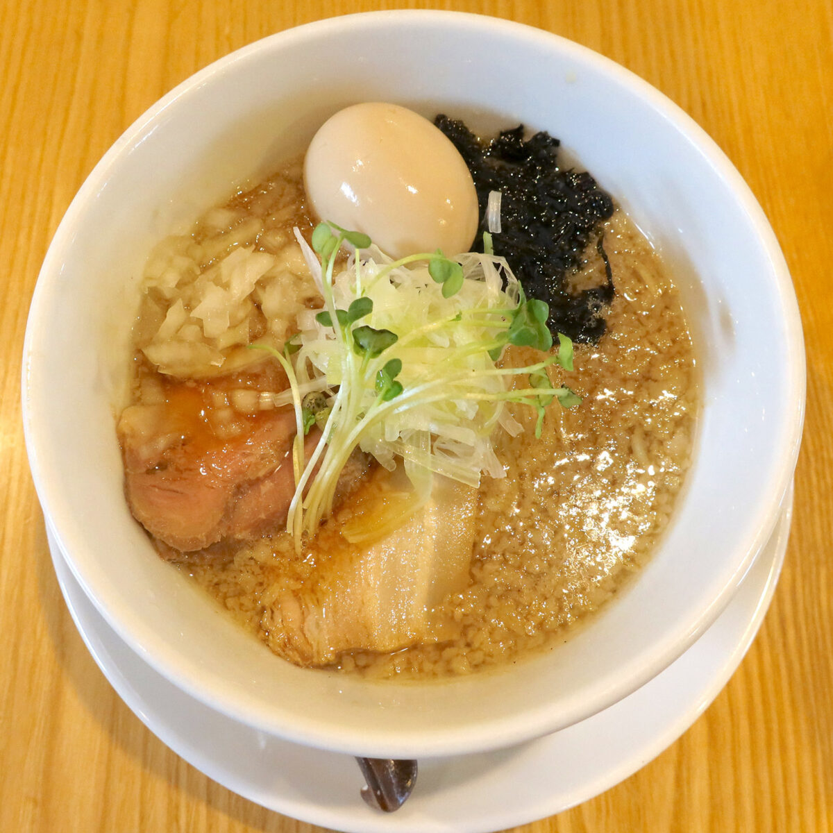 セアブラ醤油味玉のせ(1,250円)