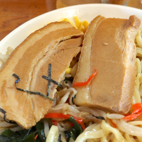 大きな三枚肉二枚