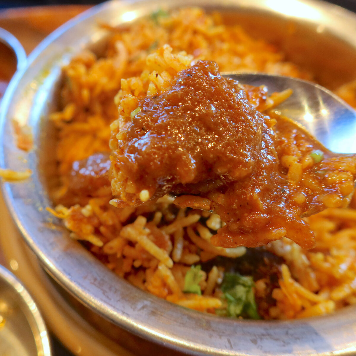 マトンカレーと合わせて